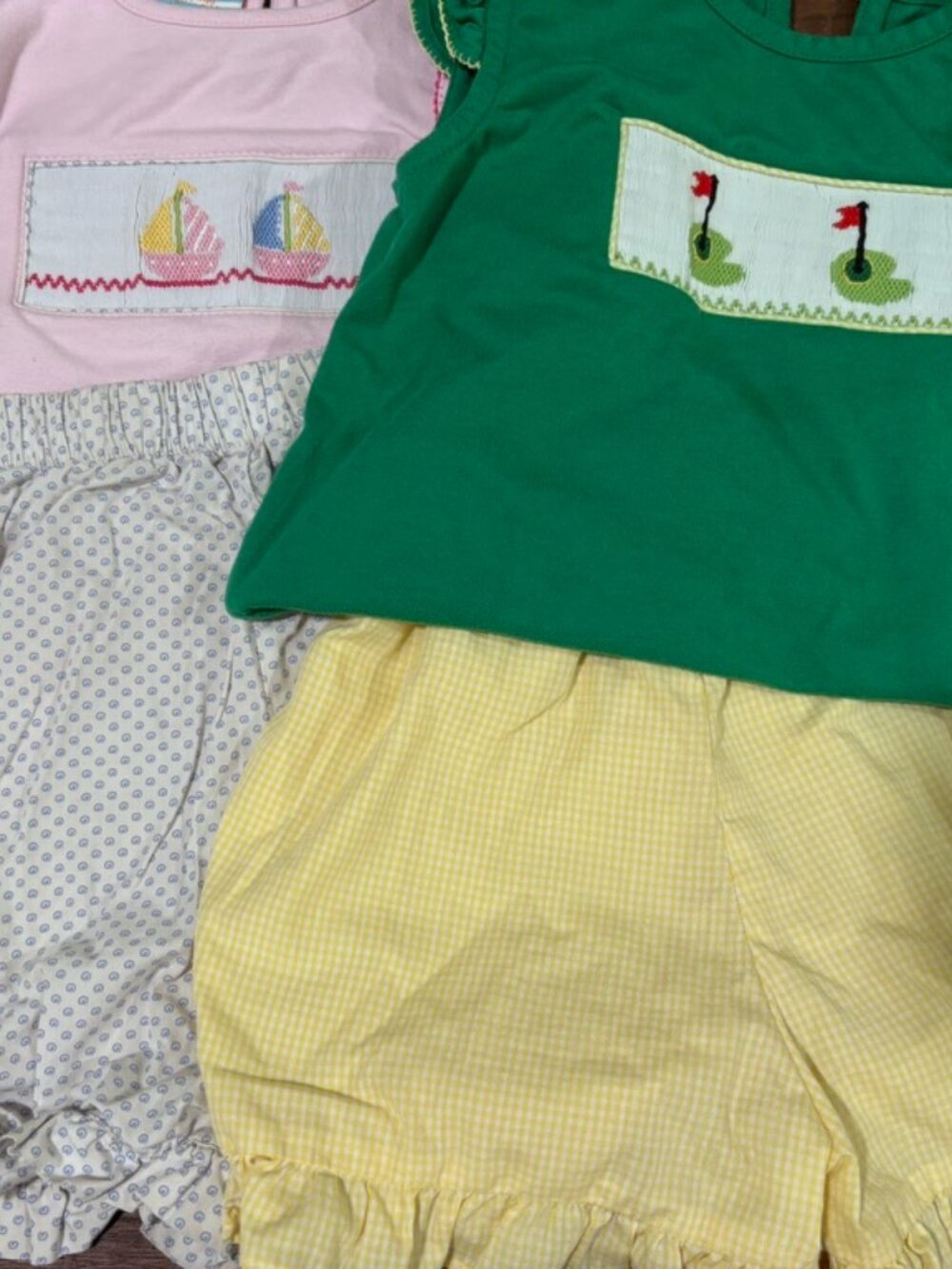 GOLF smocked play set ONLY